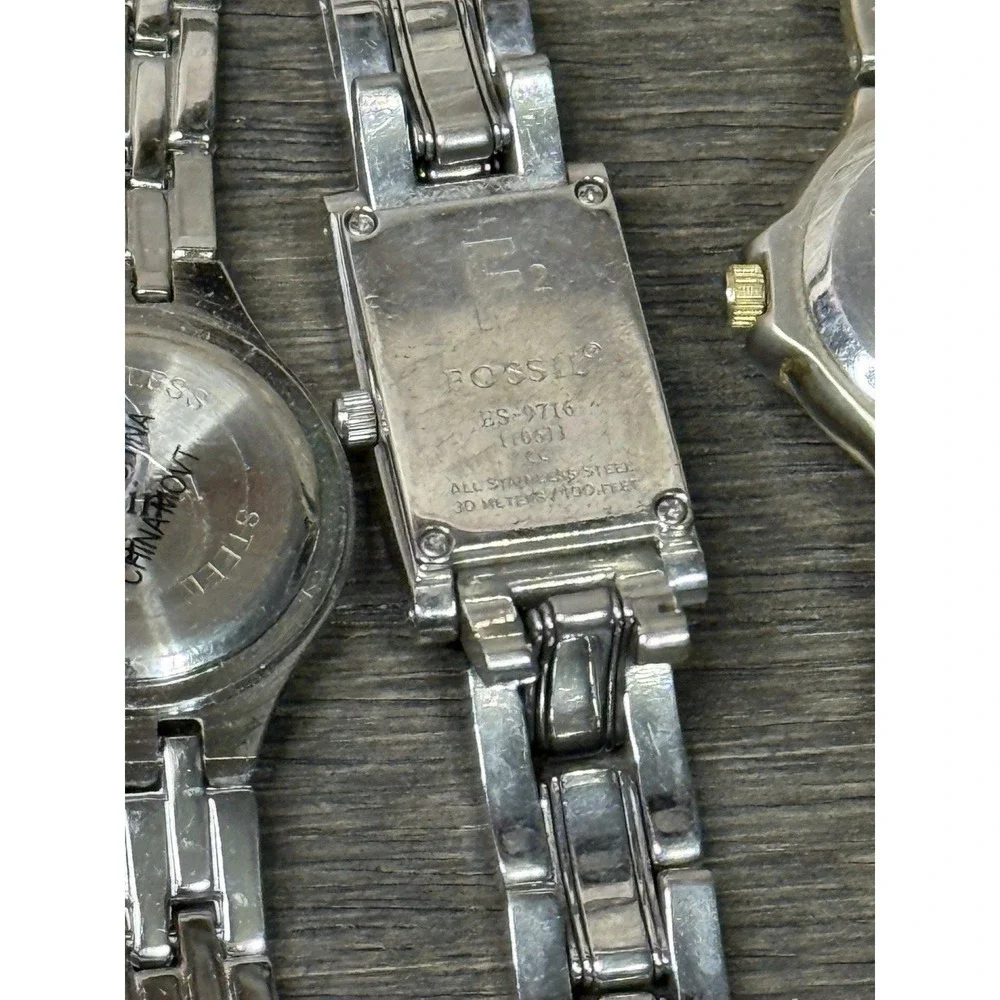 Vintage Womens Wristwatch Lot Of 7 For Parts/Repair Various Brands